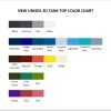 tank top color chart - Dark Souls UK Store