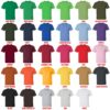 t shirt color chart - Dark Souls UK Store